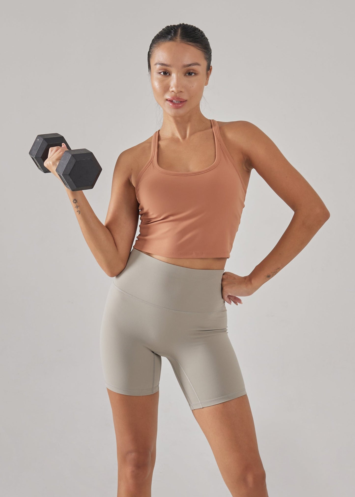 Square Neck Racerback Tank Top