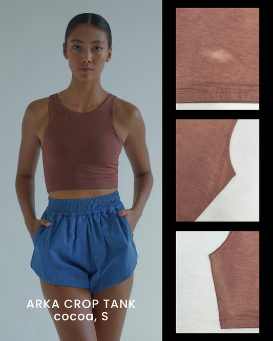 HANYA DEFECT ITEM - ARKA CROP TANK (COCOA S)