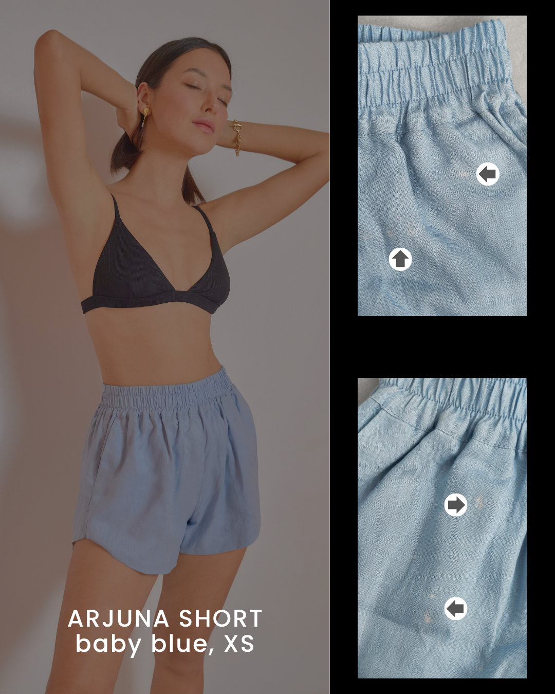 HANYA DEFECT ITEM - ARJUNA SHORT