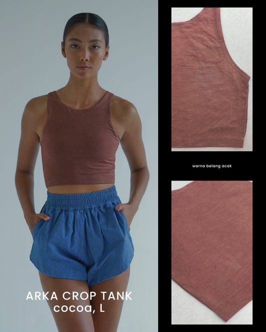 HANYA DEFECT ITEM - ARKA CROP TANK (COCOA L)