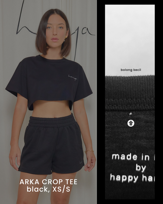 HANYA DEFECT ITEM - ARKA CROP TEE
