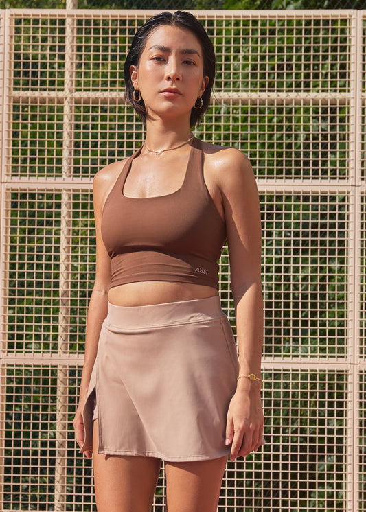 AKSI - COURT CRUSH HALTER TOP